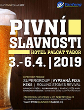 Pivní slavnosti Tábor Mezinárodní přehlídka pivovarů Vstup od 18ti let!